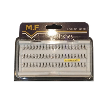 مژه مصنوعی مکس فکتور مدل تکی با گره مدیوم