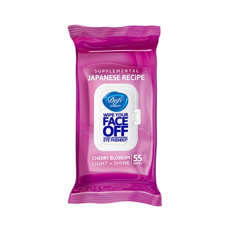 دستمال مرطوب پاک کننده آرایش حاوی عصاره شکوفه گیلاس دافی