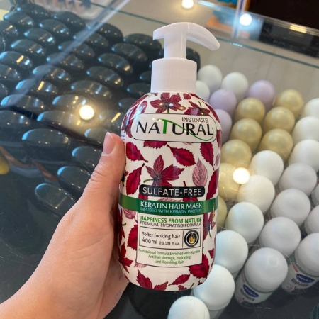 ماسک مو سوپر کراتینه نچرال حجم 400 میلی لیتر