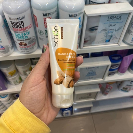 کرم مرطوب کننده دست و صورت شون با عصاره بادام حجم 75 میلی لیتر