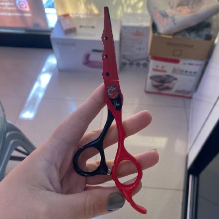 قیچی دالاس مدل قرمز مشکی شماره 2665