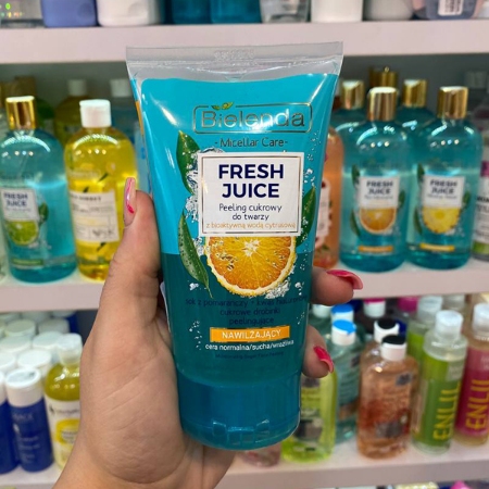 اسکراب شکری آبرسان بیلندا حاوی پرتقال