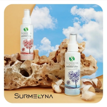 مام اسپری ضد تعریق و ضد بو سورملینا مدل آبی حجم 120 میلی لیتر