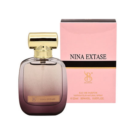 عطر جیبی زنانه برندینی مدل Nina Extase حجم 25 میلی لیتر