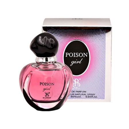 عطر جیبی زنانه برندینی مدل دیور پویزن گرل حجم 33 میلی لیتر