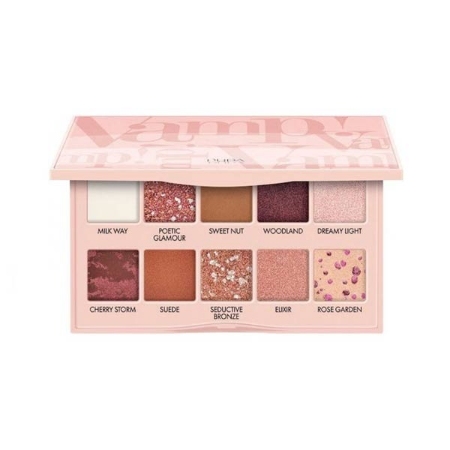 پالت سایه چشم 10 رنگ پوپا مدل VAMP SCENTED