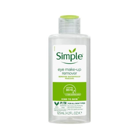 پاک کننده آرایش چشم سیمپل حجم 125 میلی لیتر