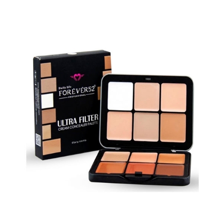 پالت کانسیلر کرمی 12 رنگ Ultra Filter فوراور 52