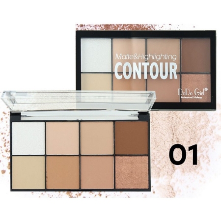 پالت هایلایتر و کانتور دودو گرل شماره 01