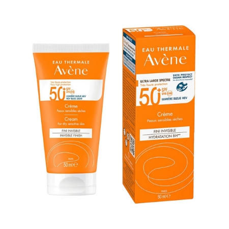 کرم ضد آفتاب بی رنگ اون مناسب پوست خشک +SPF50 حجم 50 میلی لیتر