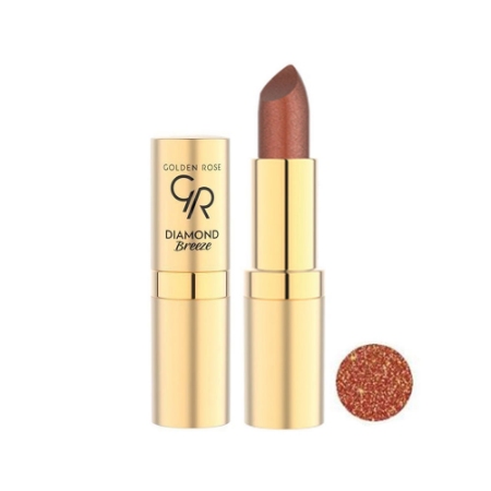 رژ لب جامد گلدن رز مدل دایموند بریز