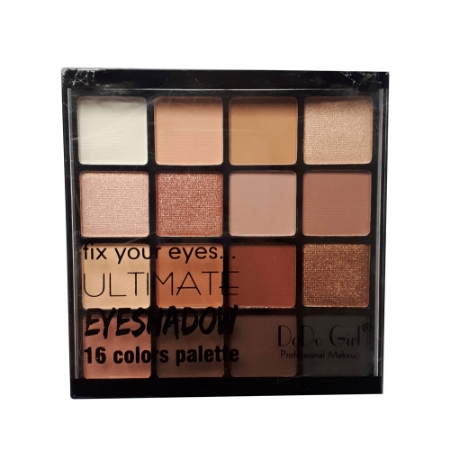 پالت سایه چشم 16 رنگ دودو گرل