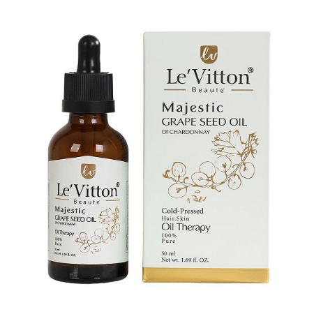 روغن هسته انگور لویتون 100% خالص حجم 50 میلی لیتر 