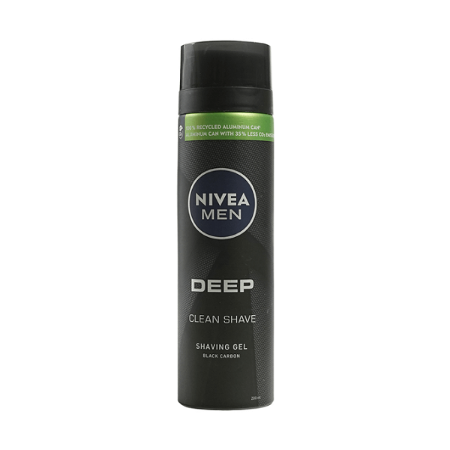 ژل اصلاح نیوآ مدل Deep Black Carbon حجم 200 میلی لیتر 