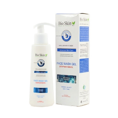 ژل شستشو صورت بایو اسکین برای پوست خشک و حساس حجم 200 میلی لیتر