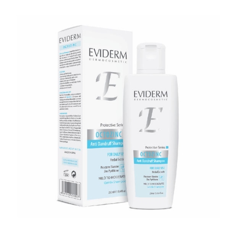 شامپو ضد شوره روزانه اکتوزینک اویدرم حجم 250 میلی لیتر