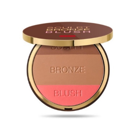 پالت رژگونه برنزر 3 در 1 پوپا