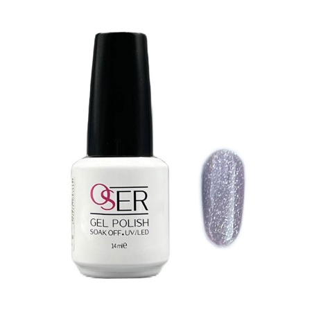 لاک ژل ناخن اوسر مدل گلیتر