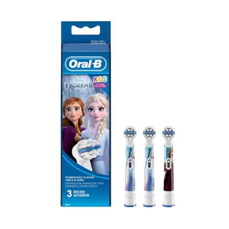 سری مسواک برقی اورال بی بچگانه مدل FROZEN II بسته سه عددی
