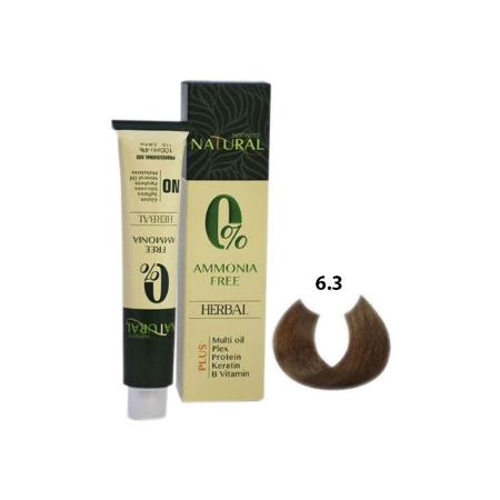 رنگ موی بدون آمونیاک نچرال سری طلایی