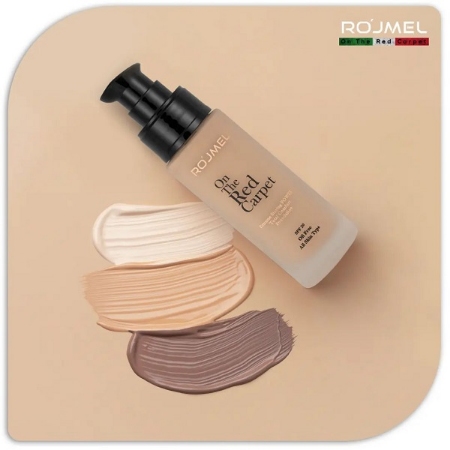 کرم پودر شیشه ای رژمل شماره 010 تا 022