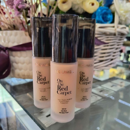 کرم پودر شیشه ای رژمل شماره 010 تا 022