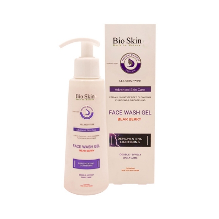 ژل شست و شوی صورت بایو اسکین مدل روشن کننده