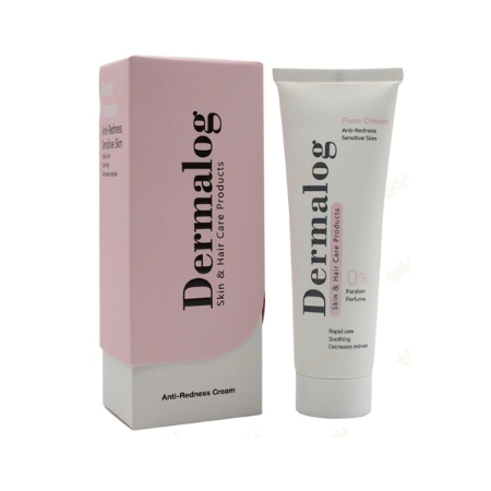 کرم ضد قرمزی پوست حساس درمالوگ حجم 50 میلی لیتر