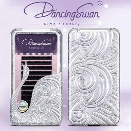 پالت مژه کاشت دنسینگ سوان فر CC، ضخامت 0.07 سایز 11