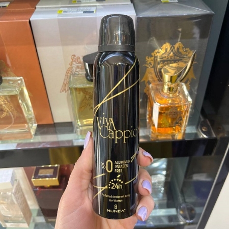 اسپری بدن زنانه ویوا کاپیو مدل کلاسیک حجم ۱۵۰ میلی لیتر