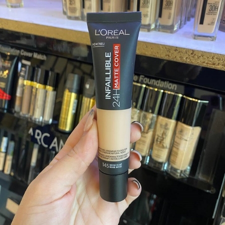 کرم پودر لورآل مدل اینفائیبل مات کاور حجم 30 میلی لیتر	