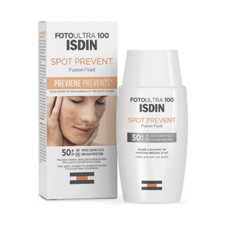 فلوئید ضد آفتاب ضد لک ایزدین مدل فتو اولترا اسپات +SPF50