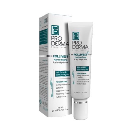 ژل تقویت کننده و محرک رشد مو پرودرما