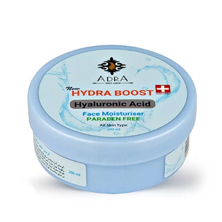 کرم کاسه ای مرطوب کننده هیالورونیک اسید آدرا  حجم 200 میلی لیتر