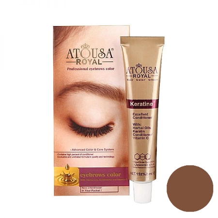 کیت رنگ ابرو آتوسا بلوند کاراملی روشن
