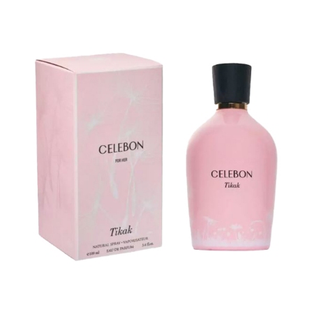 ادوپرفیوم زنانه Tikak برند Celebon رایحه بوکت آیدل زرجوف