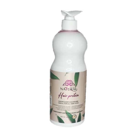  ماسک موی پروتئین صورتی نچرال حجم 750 میلی لیتر